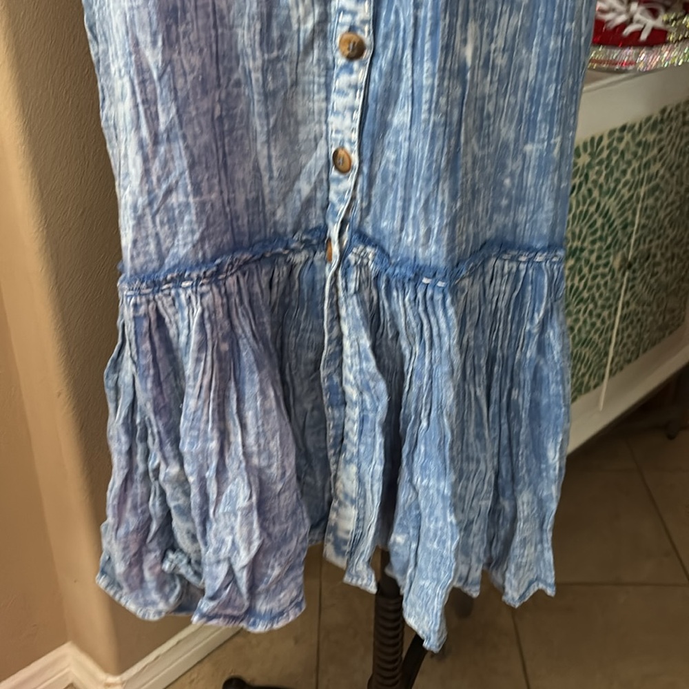 Free People Button Down Dress - Picture 2 of 9